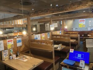 やきとん一粋家西葛西店の店内の様子